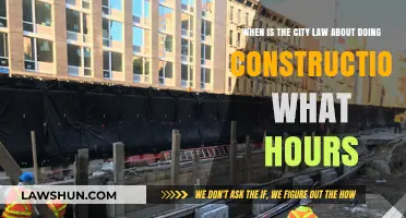 Construction Hours: Understanding City Laws for Building Work Times