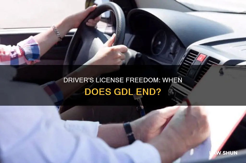 when is the graduated driver licensing law lifted