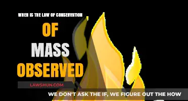 Observing the Law of Conservation of Mass: Key Scenarios Explained