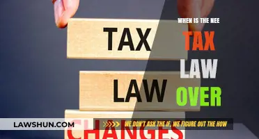 New Tax Law: What's the Expiry?