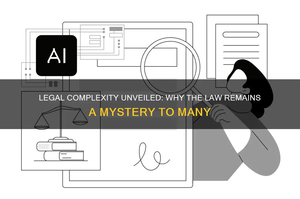 when it comes to the law nothing is understood