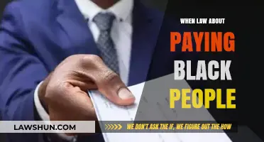 Historical Legal Battles: When Laws Addressed Paying Black Americans