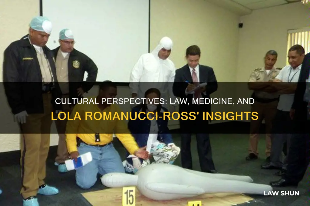 when law and medicine meet a cultural view lola romanucci-ross