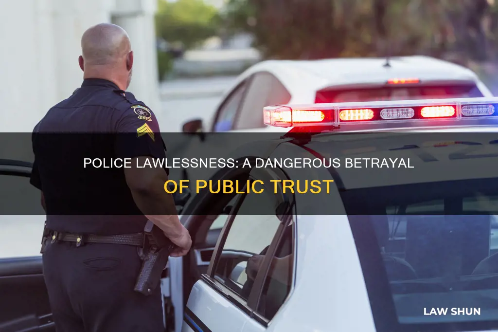 when police break the law there isn