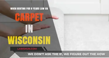 Wisconsin Tenant Rights: Carpet Replacement Laws After 9 Years of Renting
