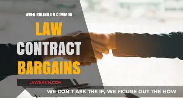 Contract Law: Common Bargains, Ruling Principles