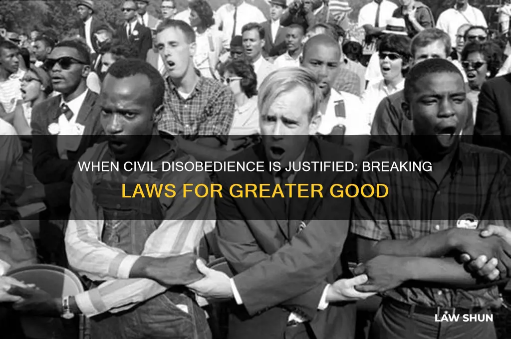 when should people not obey the law