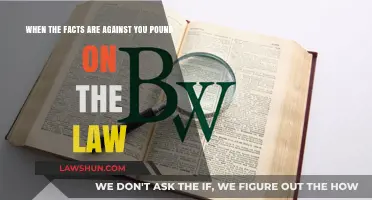 Pounding on the Law: When Facts Fail, Legal Tactics Take Over