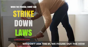 Federal Court Powers: Striking Down Laws