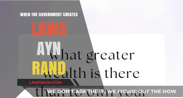 The Government's Lawmaking: Ayn Rand's Perspective