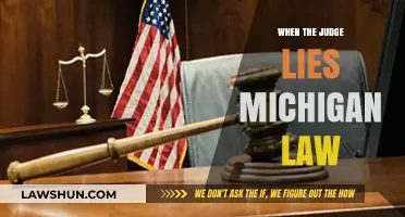 When the Judge Lies: Michigan Law's Response to Judicial Dishonesty