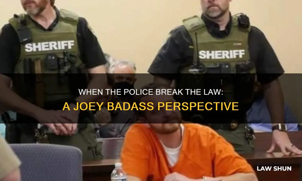 when the police break the law joey badass