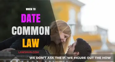 Common-Law Relationships: When Does Dating Become Legal Marriage?