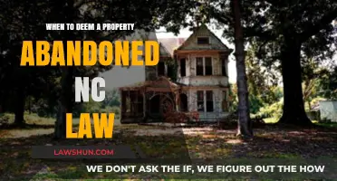 Understanding North Carolina's Abandoned Property Laws: Key Considerations and Timing
