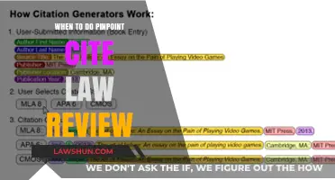 Mastering Pinpoint Citations: When to Use Law Review Sources