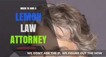 When to Hire a Lemon Law Attorney: Key Signs and Steps