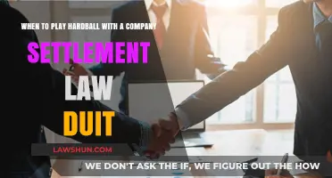 Strategic Timing for Tough Negotiations in Company Settlement Law Duit