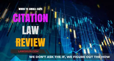 When to Use Small Caps for Citations in Law Reviews