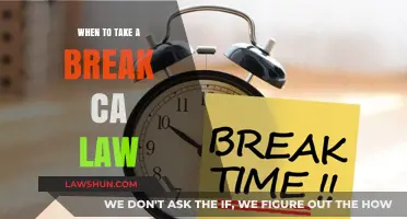 Understanding the Importance of Breaks: A CA Law Perspective