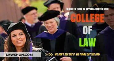 MSU College of Law Application Deadlines: When to Apply