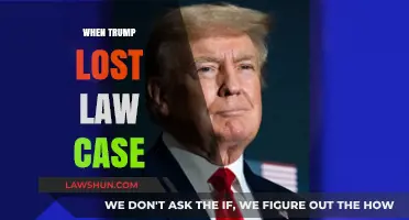 Trump's Legal Troubles: A Timeline of His Losses