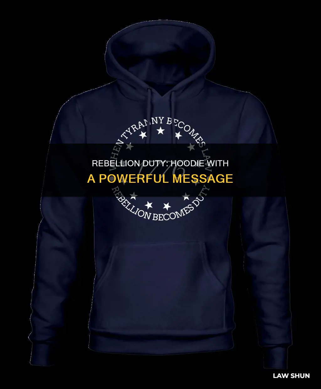 when tyranny becomes law rebellion becomes duty hoodie