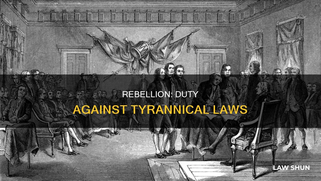 when tyranny becomes law rebellion becomes duty iii