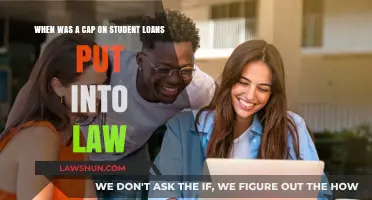 When Did Student Loan Caps Become Law in the U.S.?