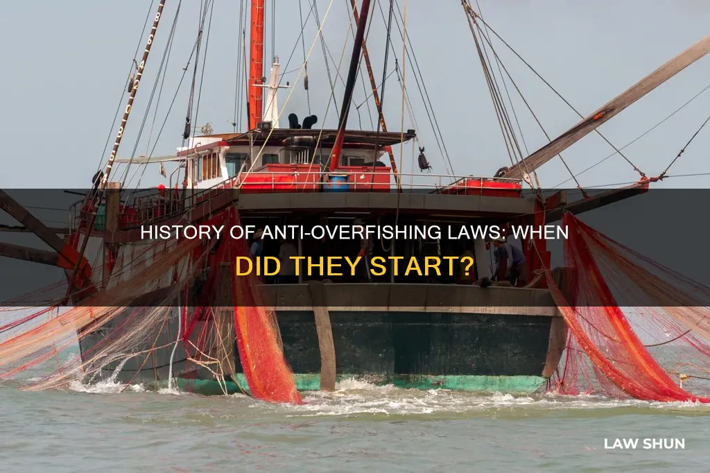 when was anti-overfishing laws created
