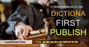 Black's Law Dictionary: A Historical Perspective