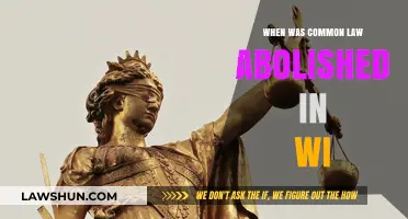 The End of Common Law in Wisconsin