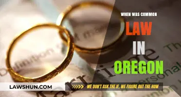 Oregon's Common Law History: When Did It Begin?