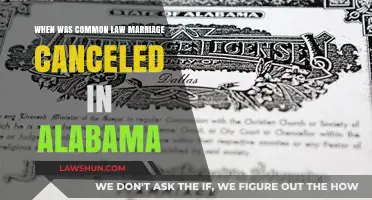 Alabama Common Law Marriage: When Did It End?