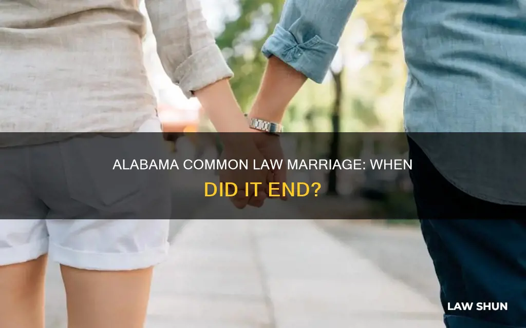 when was common law marriage canceled in alabama