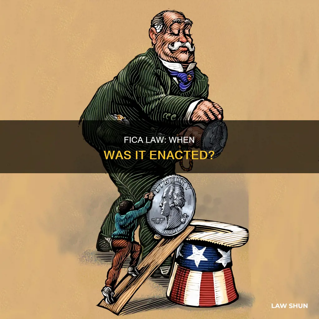 when was fica first brought into law