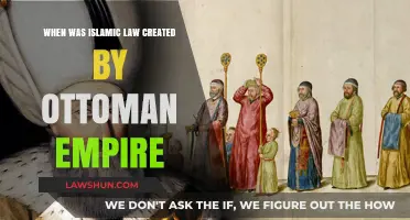 The Ottoman Empire's Islamic Law: When and Why?