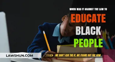 The Dark History of Banning Black Education in America