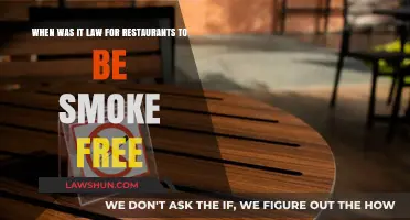 When Did Smoke-Free Restaurant Laws Go Into Effect?