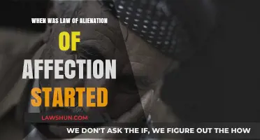 Origins of Alienation of Affection Law: A Historical Overview