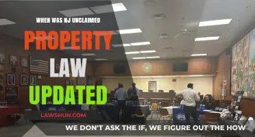 NJ Unclaimed Property Law Update: Recent Changes Explained
