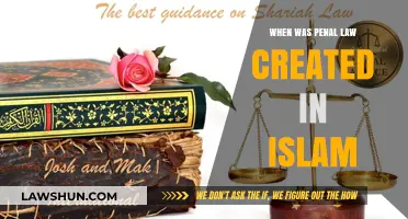 Islamic Penal Law: When Did It Begin?