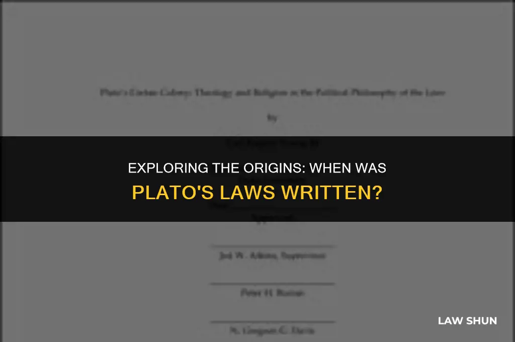 when was plato