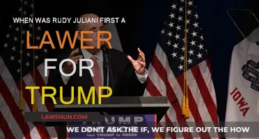 Trump's First Legal Ally: Rudy Giuliani's Beginnings