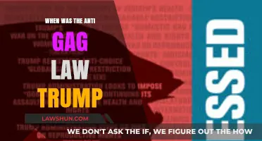Trump's Anti-Gag Law: Timeline and Impact Explained