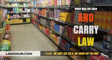 The History and Impact of the Cash and Carry Law