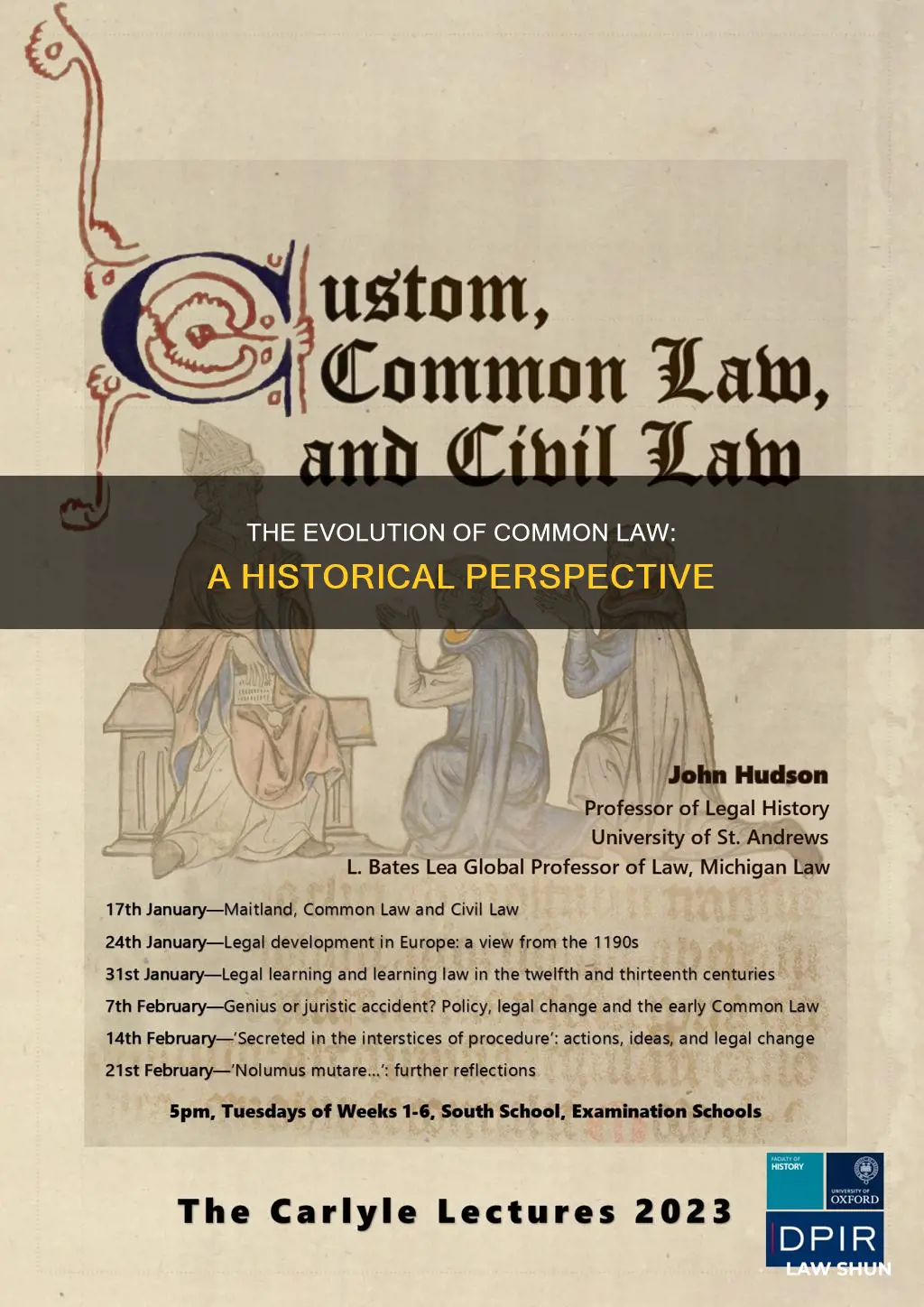 when was the common law published