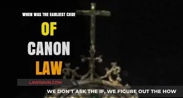 The Origins of Canon Law: Tracing the Earliest Legal Code