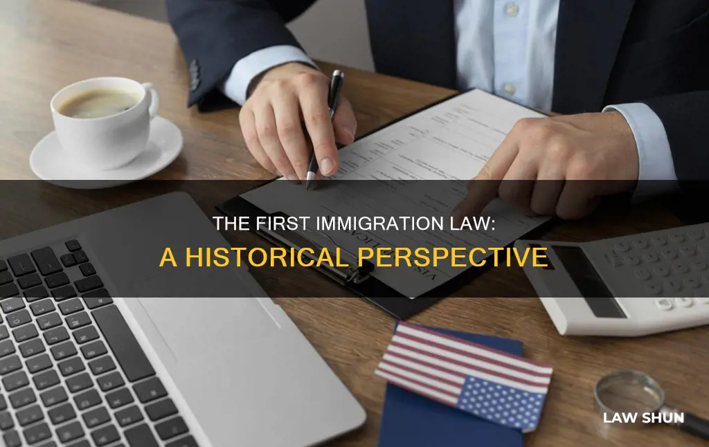 when was the first ommigration law