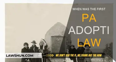 Adoption Law History: When Did it Begin in PA?