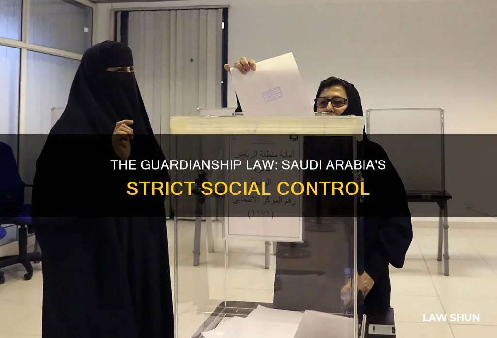 when was the gardianship law created in saudi arabia